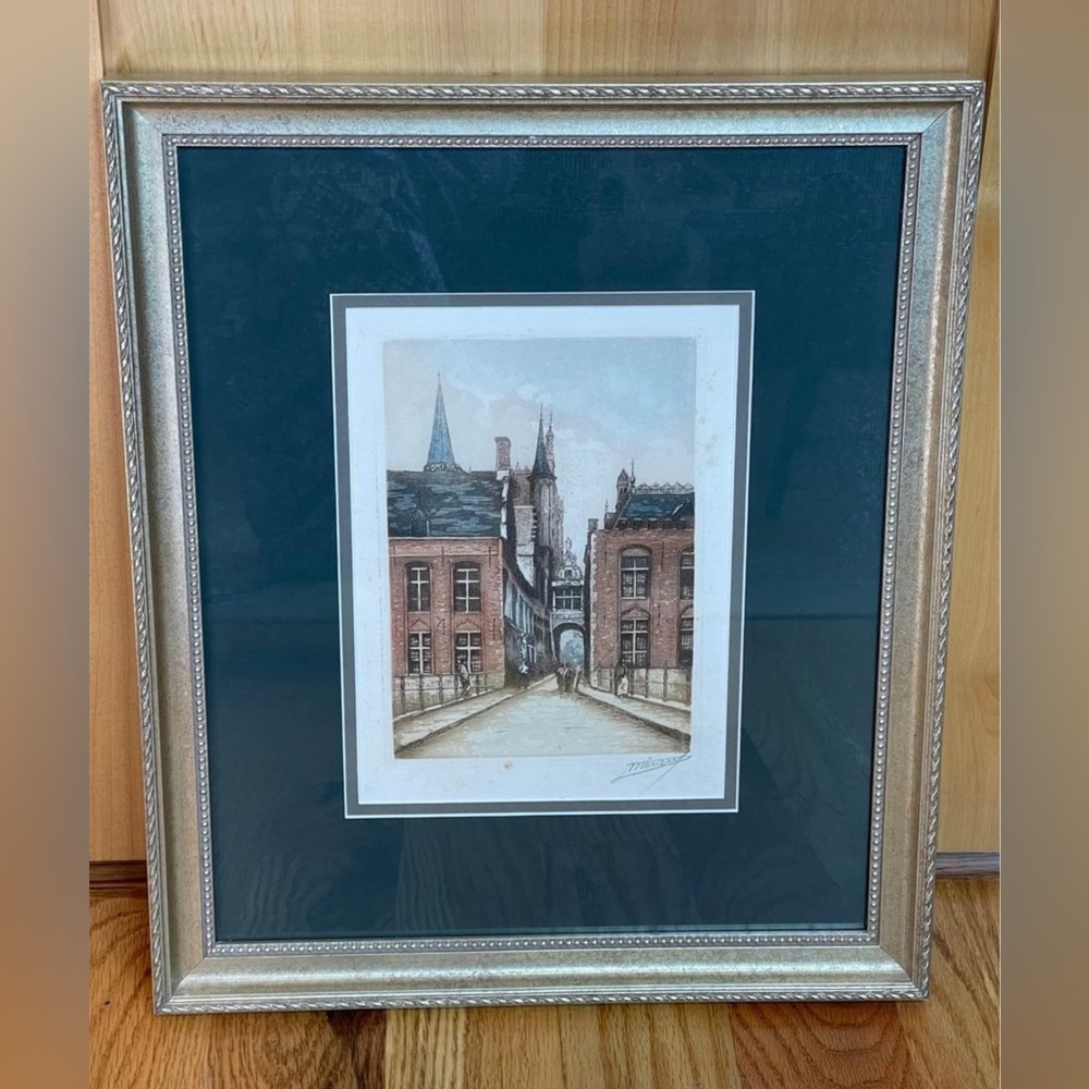 Vintage framed art